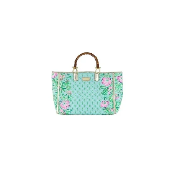 NWT!! Lilly Pulitzer Greydon Canvas Tote